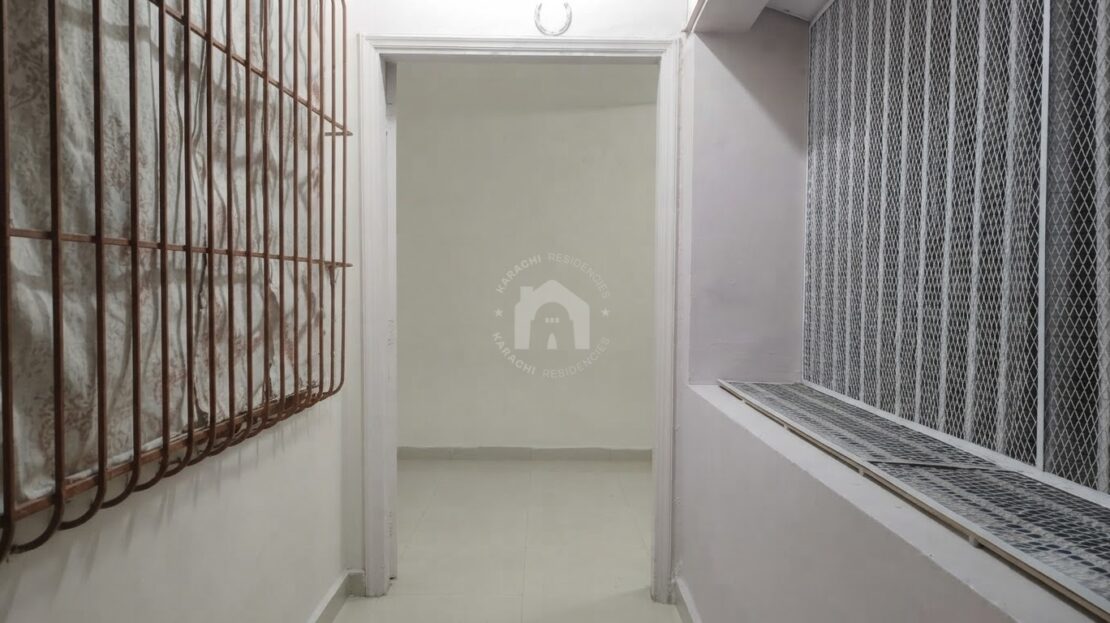 Covered balcony and entrance area, Soldier Bazar flat
