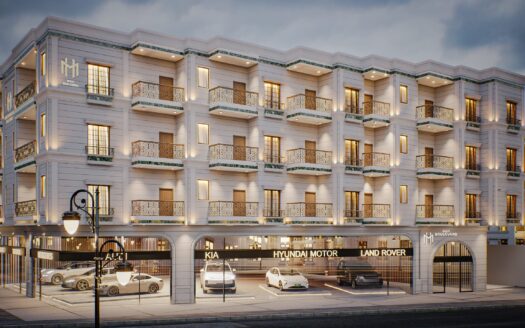 M&H Boulevard exterior render