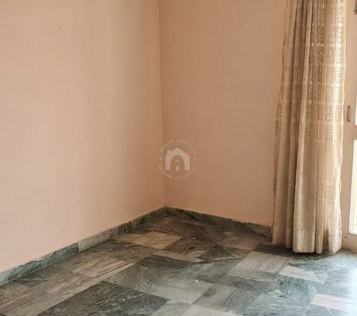 Living room in 2 bed DD flat for sale in Soldier Bazar, Karachi