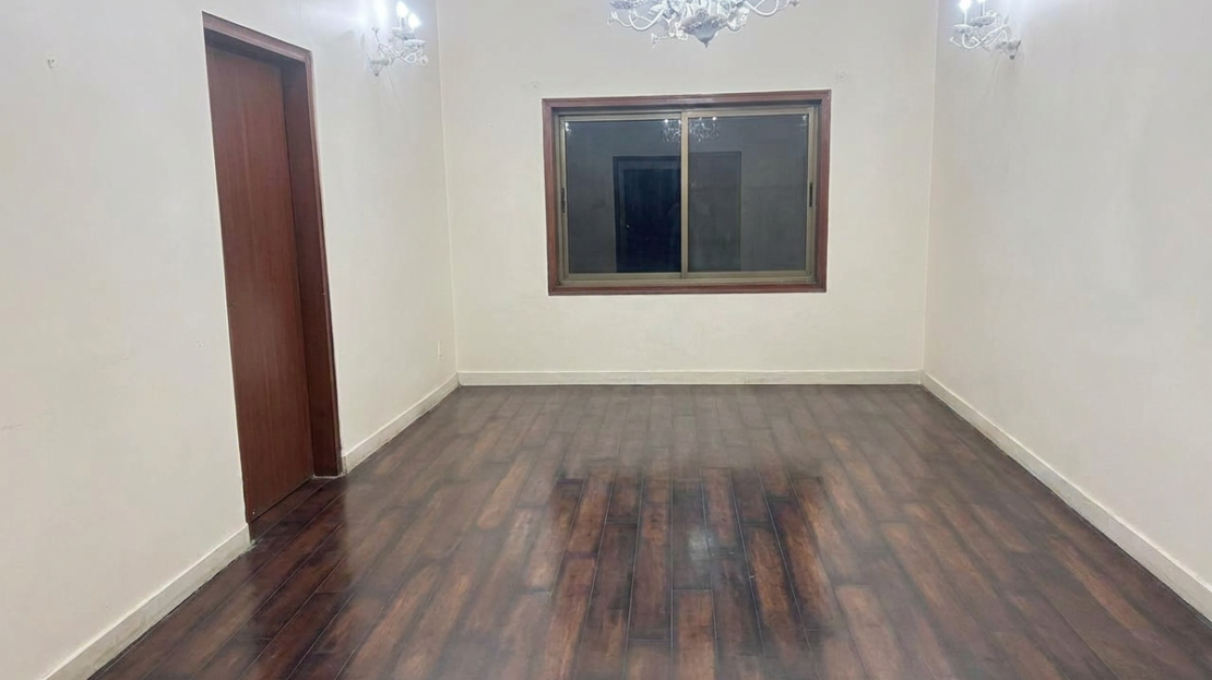 4 Bed Luxury Apartment PECHS Block 3 - Living Room (Empty)